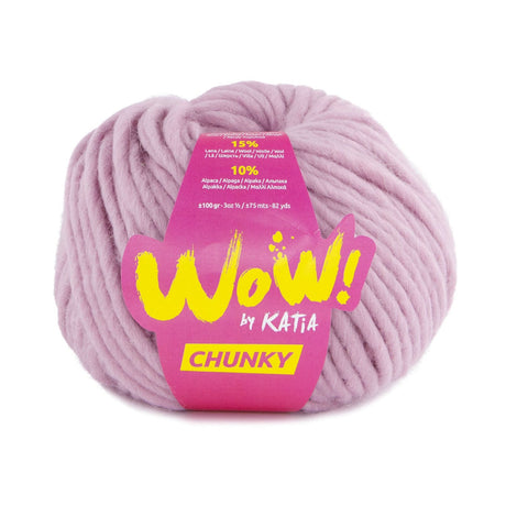 KATIA WOW CHUNKY - Ideal for Beginners and Quick Projects