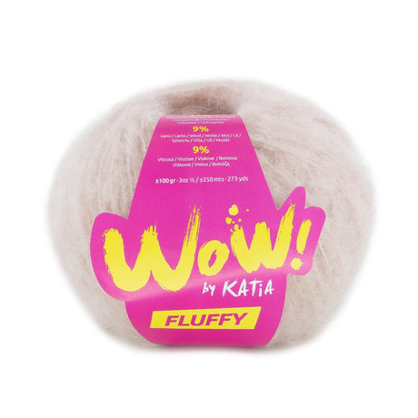 Katia Wow Fluffy - Laine douce effet brossé pour vêtements modernes