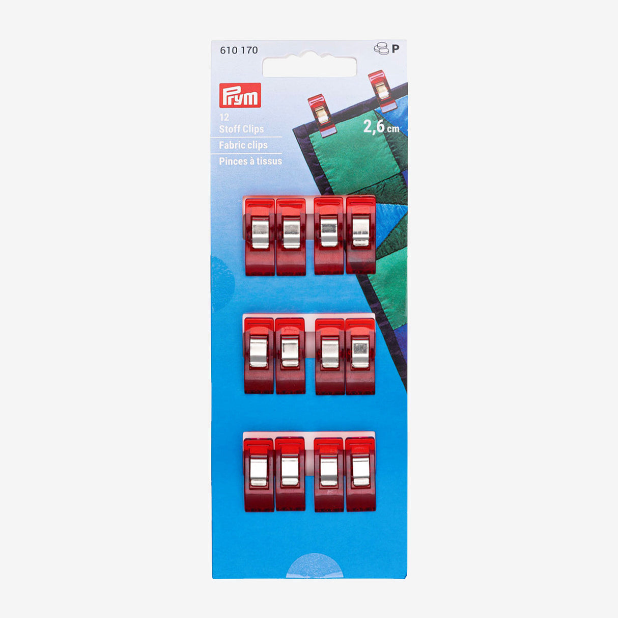 Prym Love 610170 Fabric Clips: Protect your Fabrics with Style