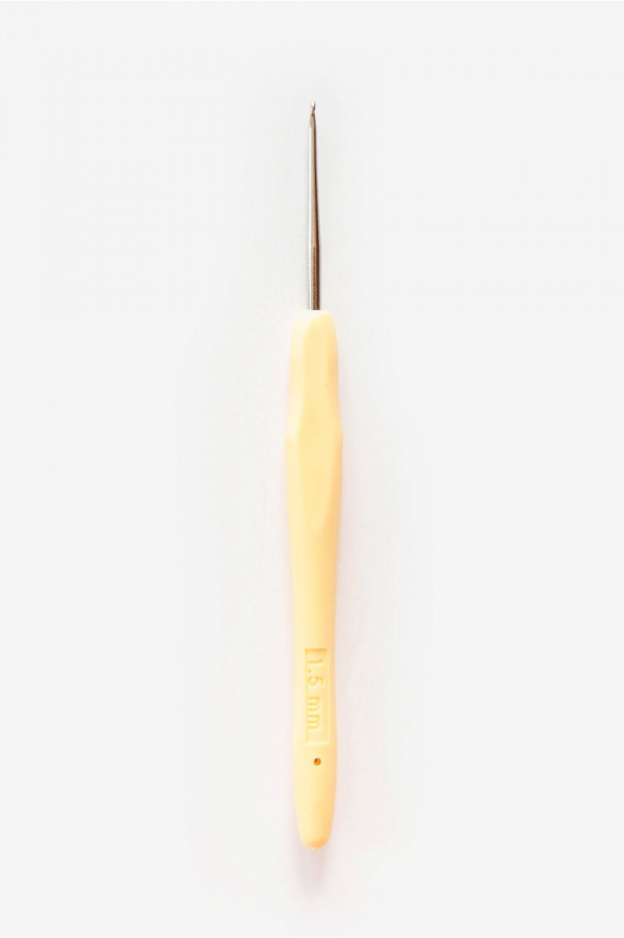 DMC Crochet Hook - Aluminum Crochet Hooks with Ergonomic Handle for High Quality Knitting