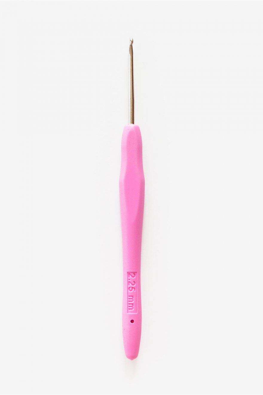DMC Crochet Hook - Aluminum Crochet Hooks with Ergonomic Handle for High Quality Knitting